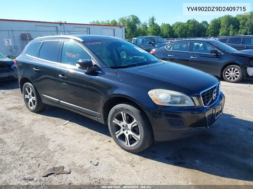 2013 Volvo Xc60 T6/T6 Platinum/T6 Premier Plus/T6 R-Design/T6 R-Design Platinum/T6 R-Design Premier Plus VIN: YV4902DZ9D2409715 Lot: 45410087