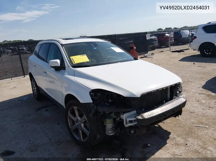 2013 Volvo Xc60 3.2 Platinum VIN: YV4952DLXD2454031 Lot: 45517322