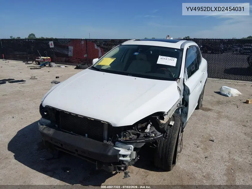 2013 Volvo Xc60 3.2 Platinum VIN: YV4952DLXD2454031 Lot: 45517322