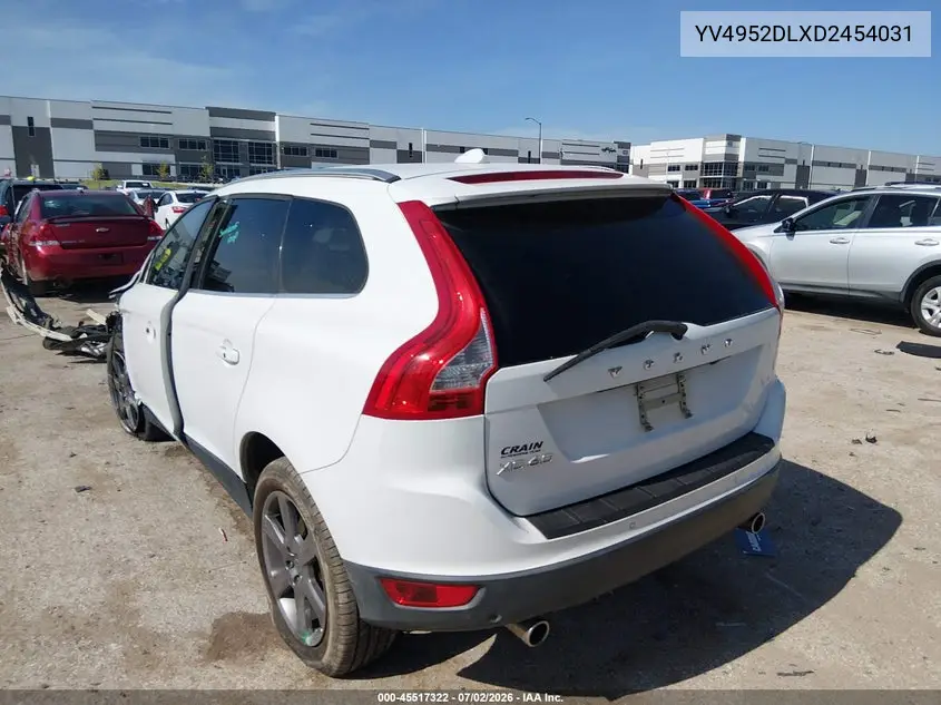 2013 Volvo Xc60 3.2 Platinum VIN: YV4952DLXD2454031 Lot: 45517322