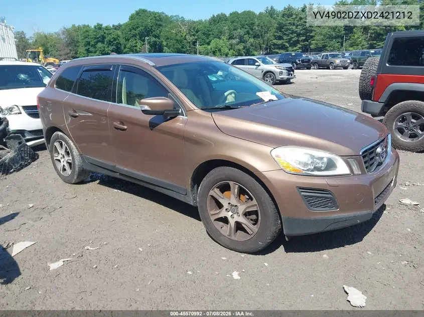 2013 Volvo Xc60 T6 VIN: YV4902DZXD2421212 Lot: 45570992