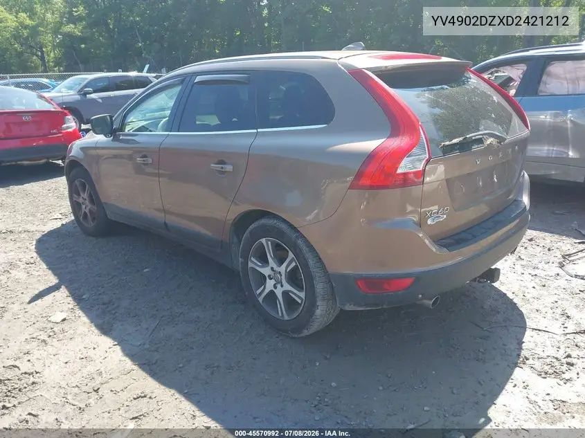 2013 Volvo Xc60 T6 VIN: YV4902DZXD2421212 Lot: 45570992