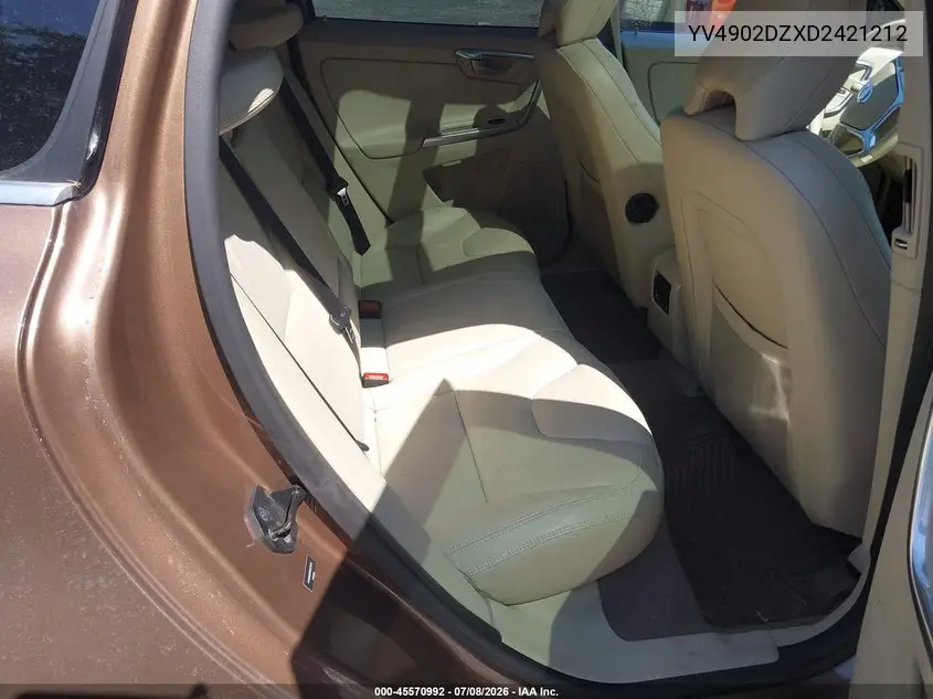 2013 Volvo Xc60 T6 VIN: YV4902DZXD2421212 Lot: 45570992