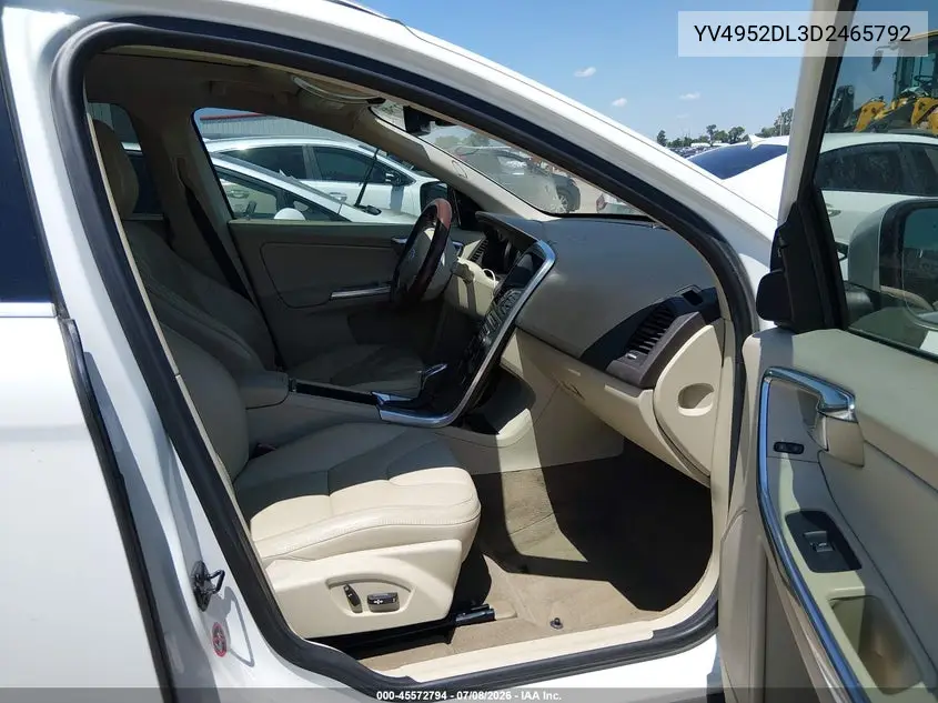 2013 Volvo Xc60 3.2 VIN: YV4952DL3D2465792 Lot: 45572794