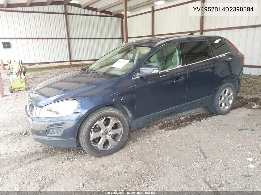 2013 Volvo Xc60 3.2 Premier VIN: YV4952DL4D2390584 Lot: 45663298