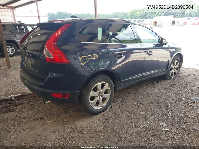 2013 Volvo Xc60 3.2 Premier VIN: YV4952DL4D2390584 Lot: 45663298