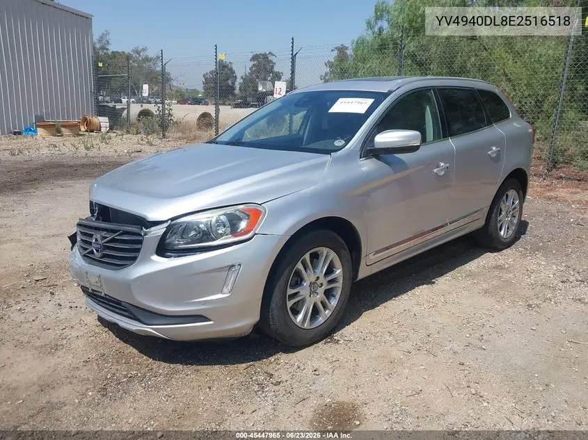 2014 Volvo Xc60 3.2 VIN: YV4940DL8E2516518 Lot: 45447965