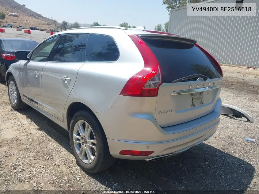 2014 Volvo Xc60 3.2 VIN: YV4940DL8E2516518 Lot: 45447965