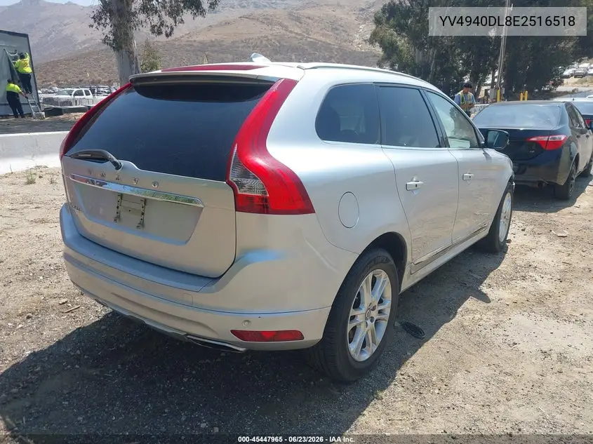 2014 Volvo Xc60 3.2 VIN: YV4940DL8E2516518 Lot: 45447965