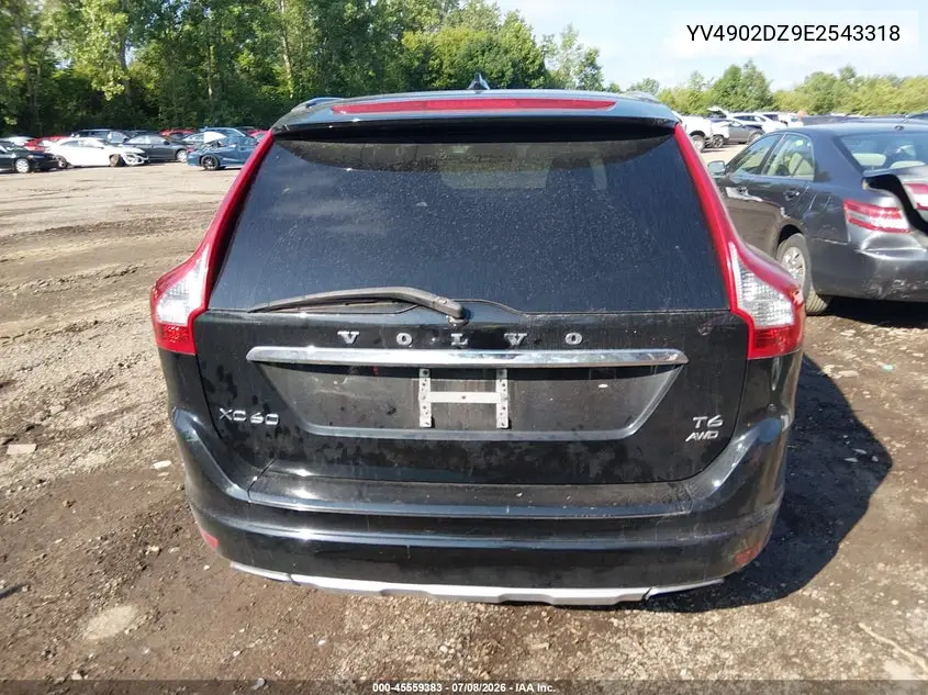 2014 Volvo Xc60 T6 R-Design VIN: YV4902DZ9E2543318 Lot: 45559383