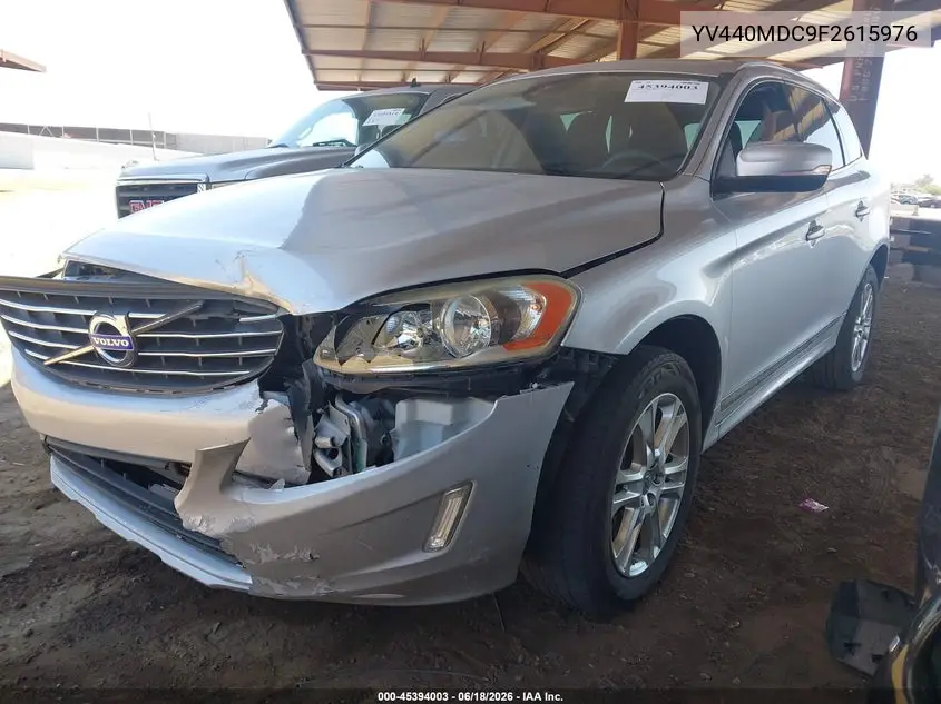 2015 Volvo Xc60 T5 Premier Plus VIN: YV440MDC9F2615976 Lot: 45394003