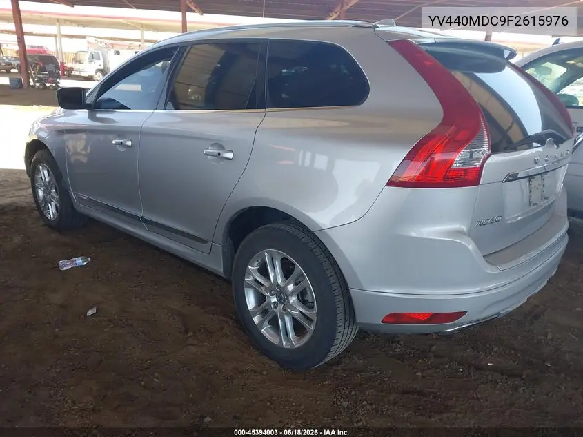2015 Volvo Xc60 T5 Premier Plus VIN: YV440MDC9F2615976 Lot: 45394003