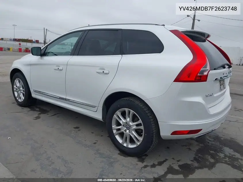 2015 Volvo Xc60 T5 Premier VIN: YV426MDB7F2623748 Lot: 45459658