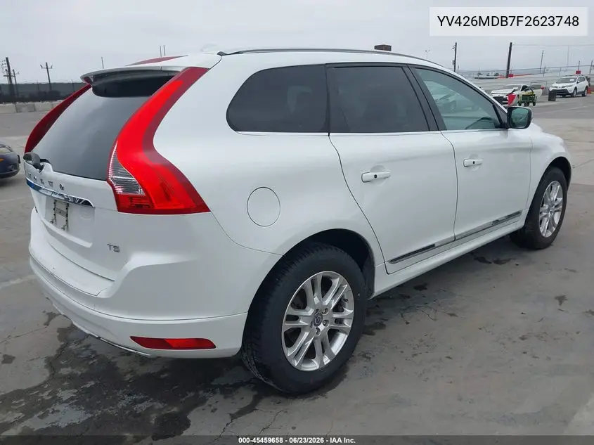 2015 Volvo Xc60 T5 Premier VIN: YV426MDB7F2623748 Lot: 45459658