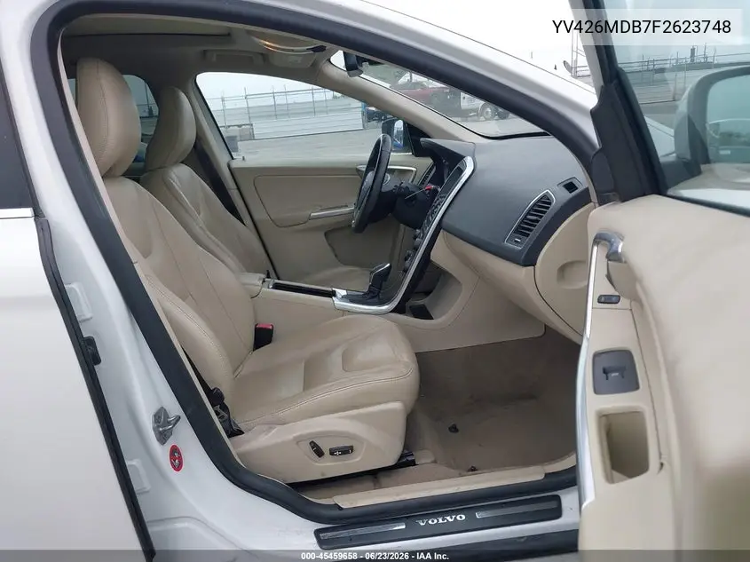 2015 Volvo Xc60 T5 Premier VIN: YV426MDB7F2623748 Lot: 45459658