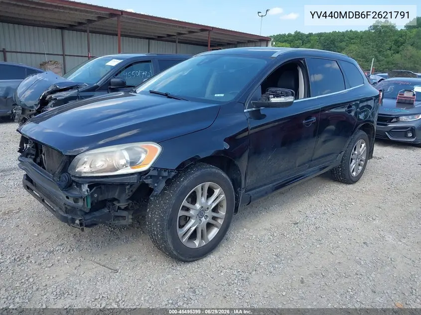 2015 Volvo Xc60 T5 Premier VIN: YV440MDB6F2621791 Lot: 45495399