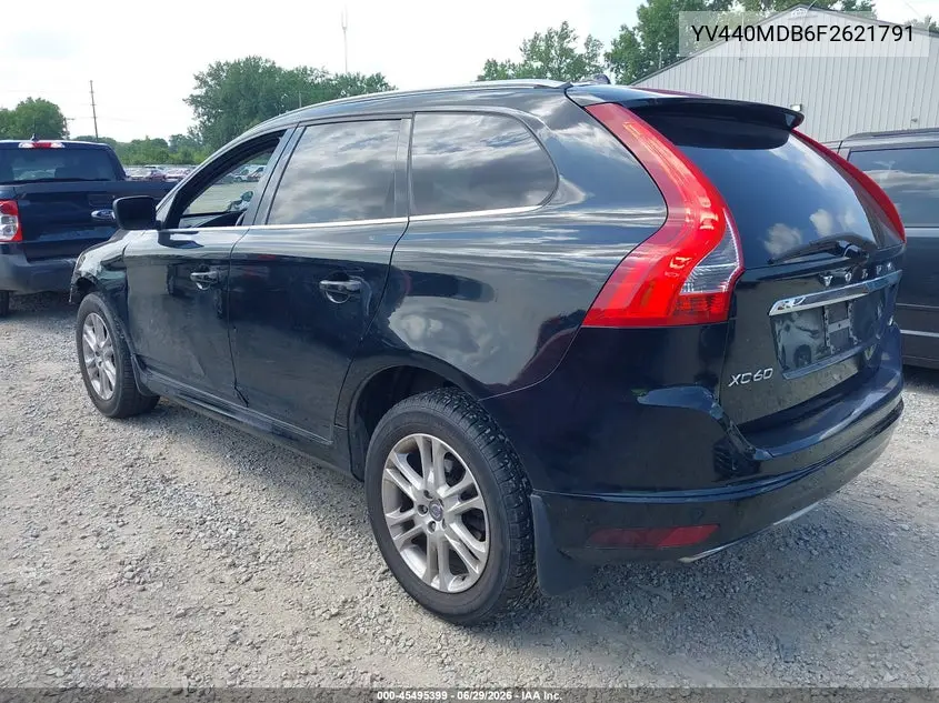 2015 Volvo Xc60 T5 Premier VIN: YV440MDB6F2621791 Lot: 45495399