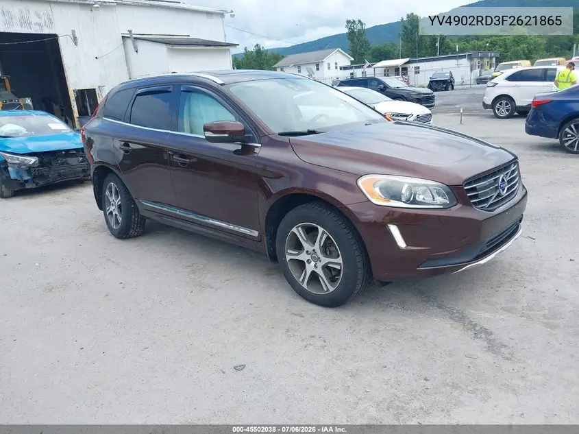 2015 Volvo Xc60 T6 Platinum VIN: YV4902RD3F2621865 Lot: 45502038