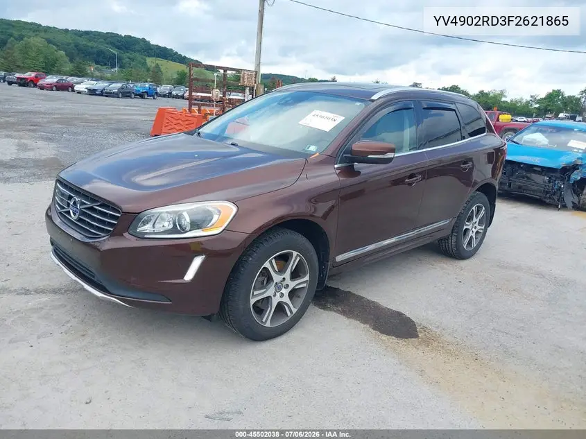2015 Volvo Xc60 T6 Platinum VIN: YV4902RD3F2621865 Lot: 45502038