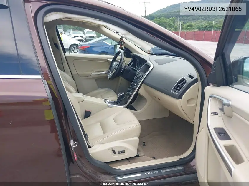 2015 Volvo Xc60 T6 Platinum VIN: YV4902RD3F2621865 Lot: 45502038