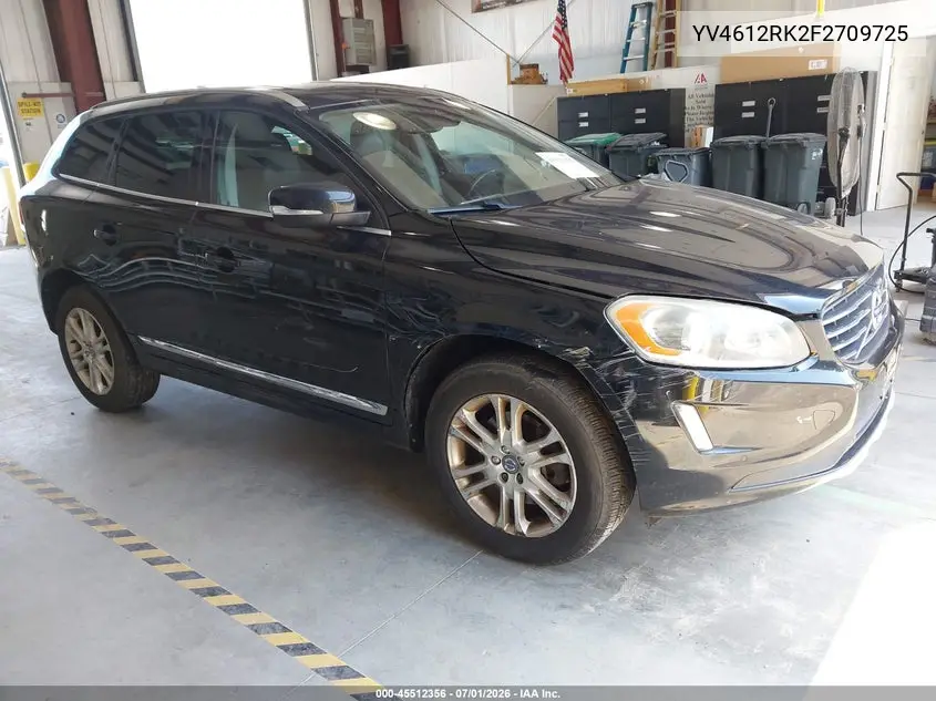 2015 Volvo Xc60 T5/T5 Premier VIN: YV4612RK2F2709725 Lot: 45512356