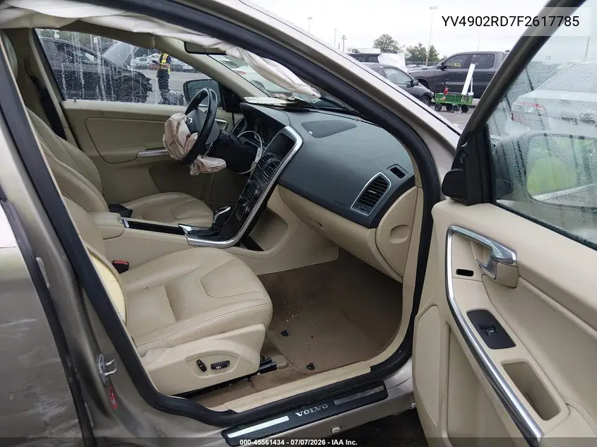 2015 Volvo Xc60 T6 Platinum VIN: YV4902RD7F2617785 Lot: 45561434