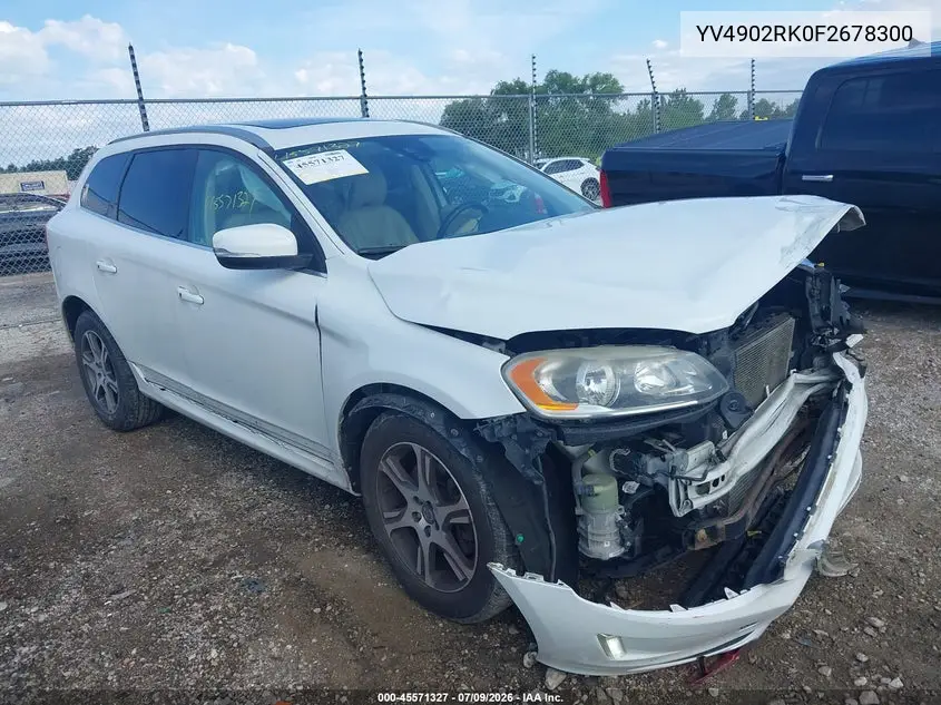 2015 Volvo Xc60 T6 VIN: YV4902RK0F2678300 Lot: 45571327