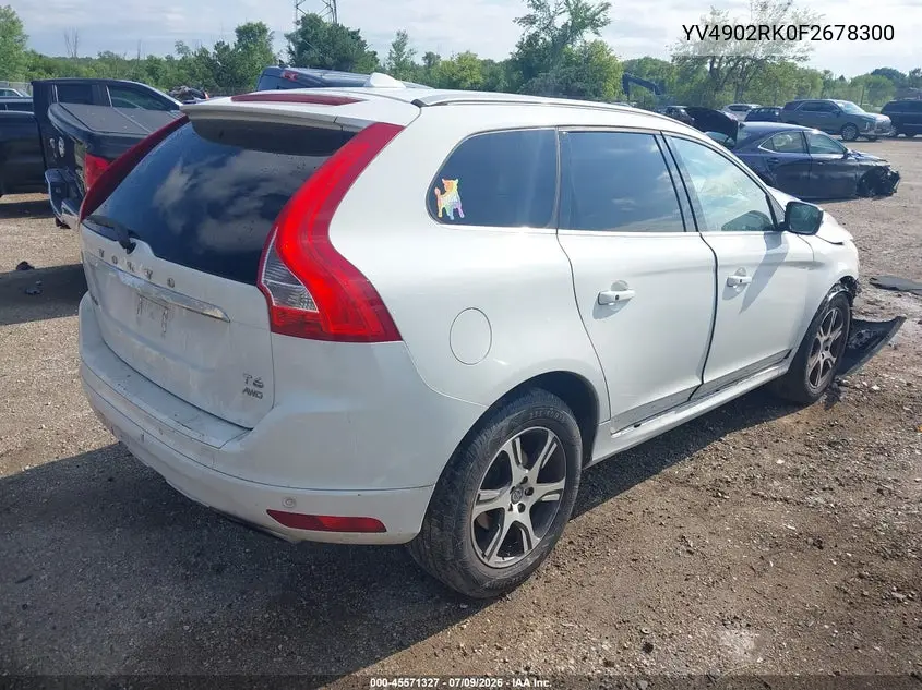 2015 Volvo Xc60 T6 VIN: YV4902RK0F2678300 Lot: 45571327
