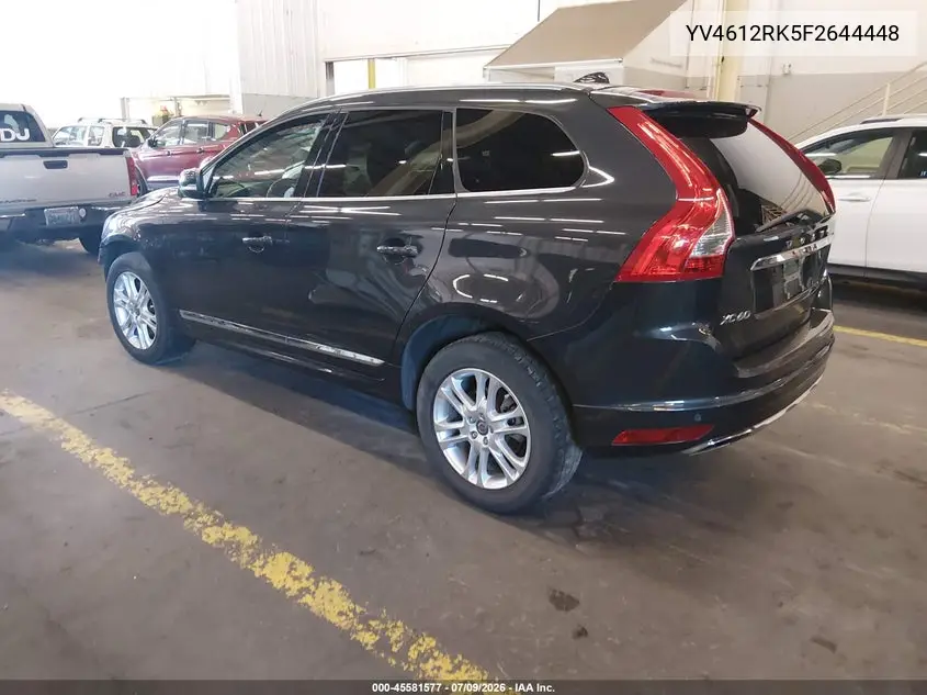 2015 Volvo Xc60 T5/T5 Premier VIN: YV4612RK5F2644448 Lot: 45581577