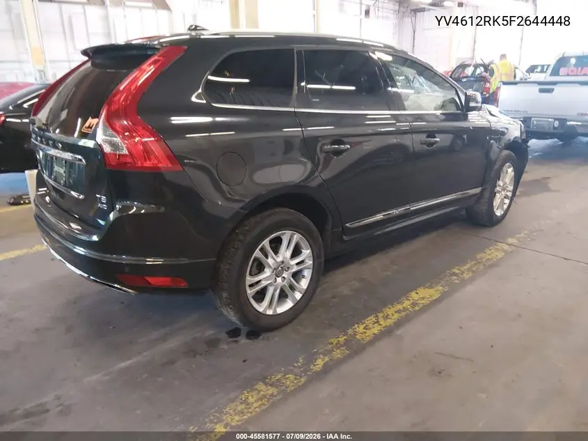 2015 Volvo Xc60 T5/T5 Premier VIN: YV4612RK5F2644448 Lot: 45581577