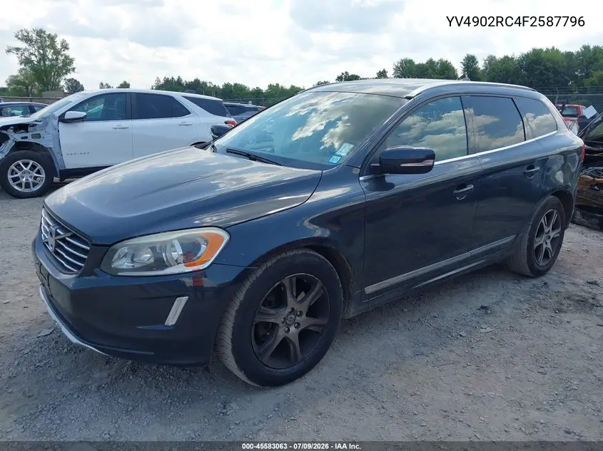 2015 Volvo Xc60 T6 Premier Plus VIN: YV4902RC4F2587796 Lot: 45583063