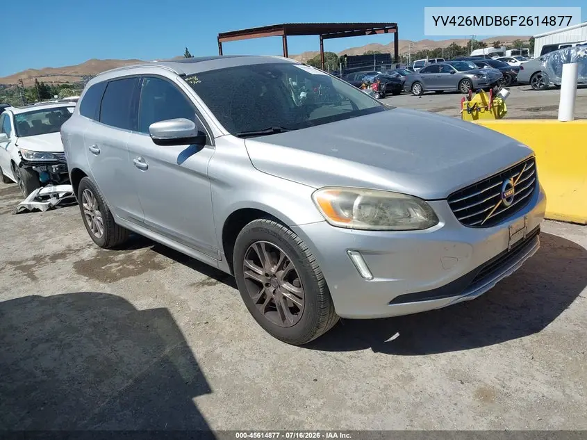 2015 Volvo Xc60 T5 Premier VIN: YV426MDB6F2614877 Lot: 45614877