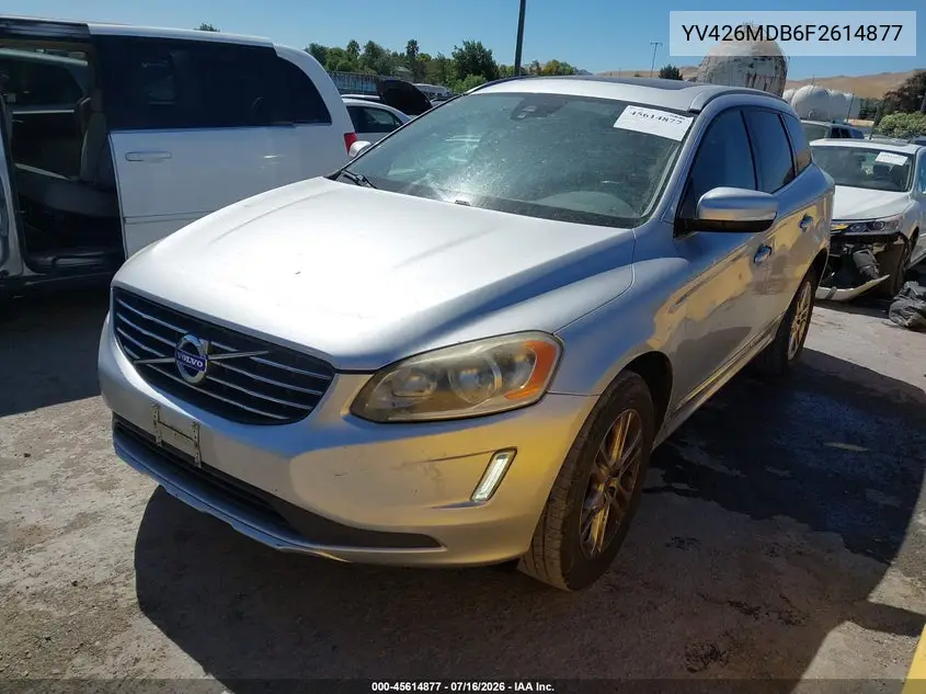 2015 Volvo Xc60 T5 Premier VIN: YV426MDB6F2614877 Lot: 45614877