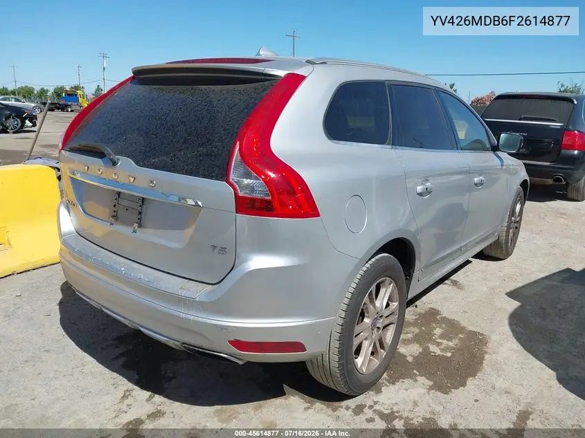 2015 Volvo Xc60 T5 Premier VIN: YV426MDB6F2614877 Lot: 45614877