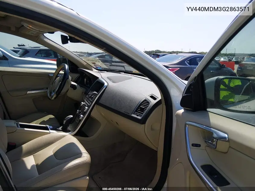 2016 Volvo Xc60 T5 Drive-E Platinum VIN: YV440MDM3G2863571 Lot: 45450286