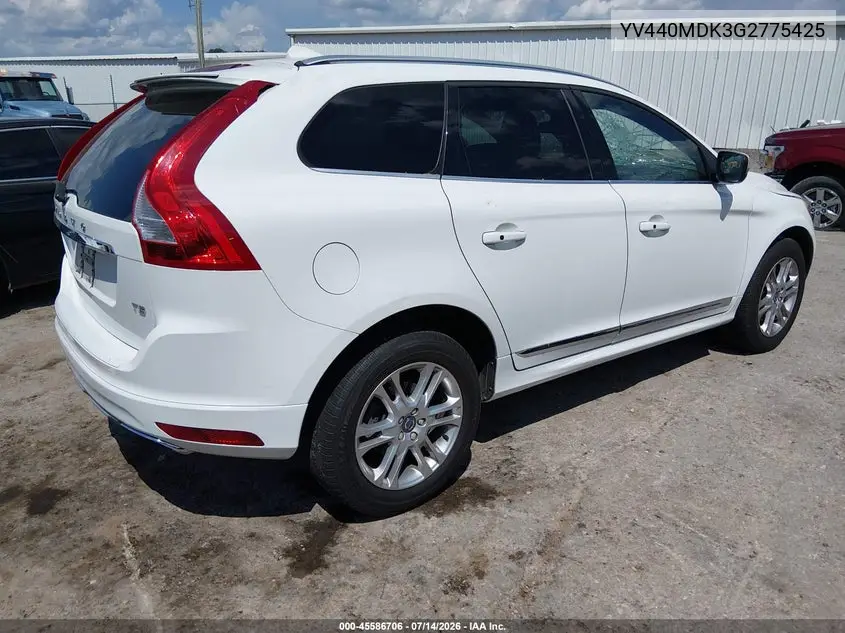 2016 Volvo Xc60 T5 Drive-E Premier VIN: YV440MDK3G2775425 Lot: 45586706