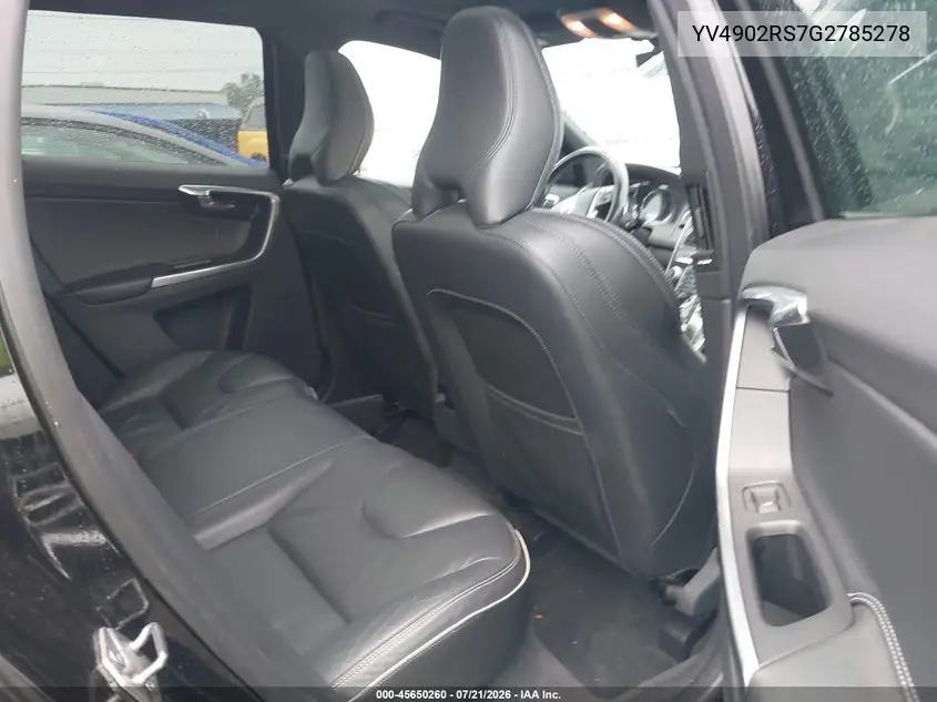2016 Volvo Xc60 T6 R-Design Platinum VIN: YV4902RS7G2785278 Lot: 45650260