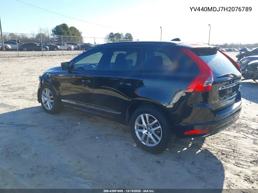 YV440MDJ7H2076789 2017 Volvo Xc60 T5