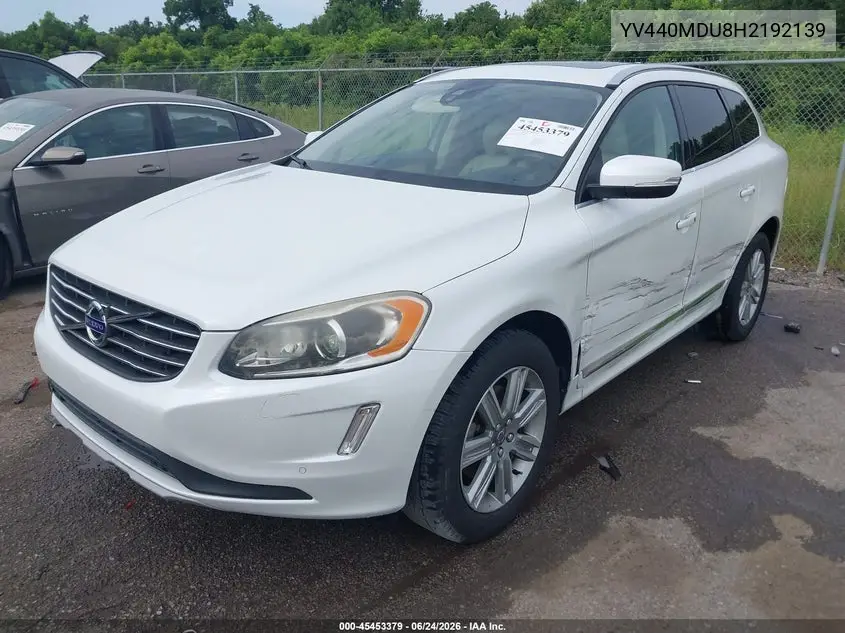 2017 Volvo Xc60 T5 Inscription VIN: YV440MDU8H2192139 Lot: 45453379