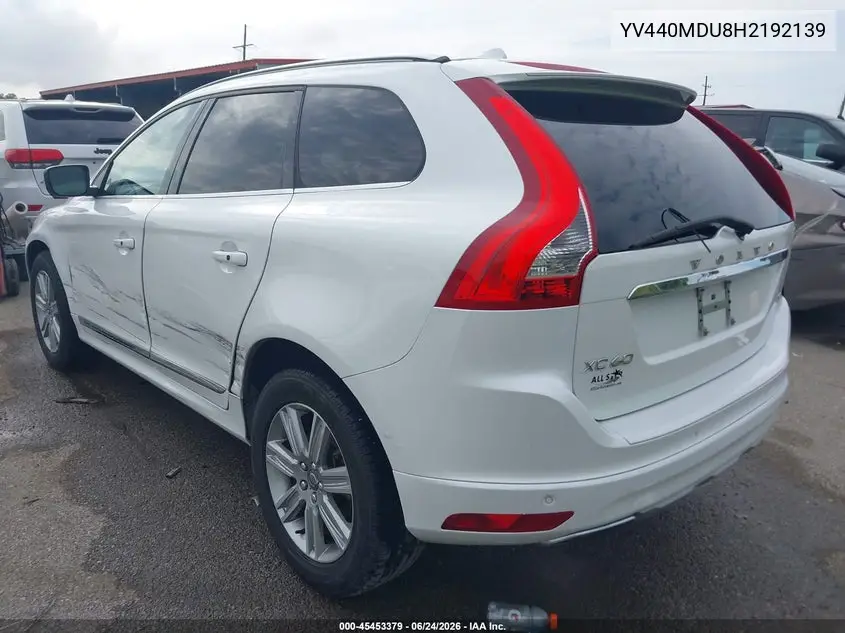 2017 Volvo Xc60 T5 Inscription VIN: YV440MDU8H2192139 Lot: 45453379