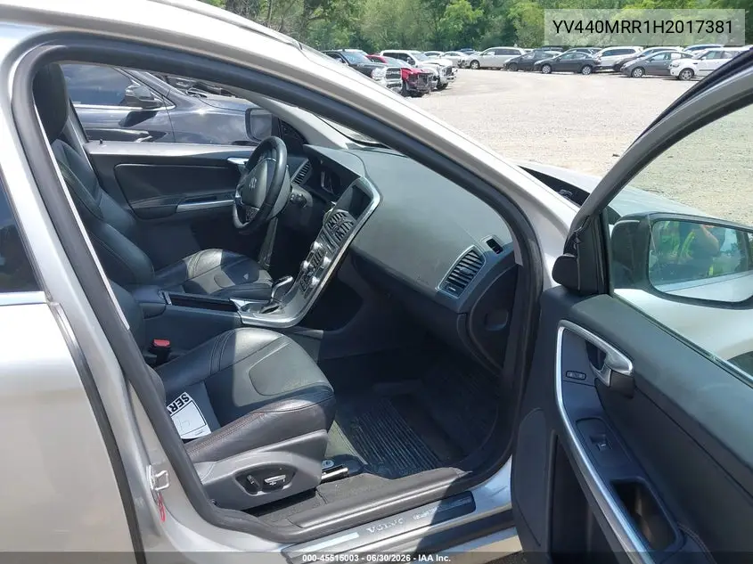 2017 Volvo Xc60 T5 Dynamic VIN: YV440MRR1H2017381 Lot: 45515003