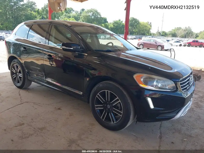2017 Volvo Xc60 T5 Dynamic VIN: YV440MDRXH2132519 Lot: 45526630
