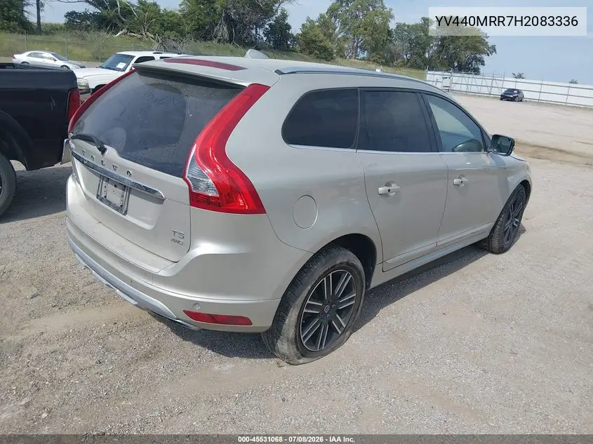 2017 Volvo Xc60 T5 Dynamic VIN: YV440MRR7H2083336 Lot: 45531068