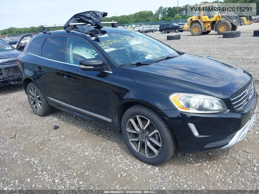 2017 Volvo Xc60 T6 Dynamic VIN: YV449MRR4H2015291 Lot: 45544733