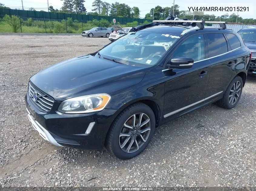 2017 Volvo Xc60 T6 Dynamic VIN: YV449MRR4H2015291 Lot: 45544733