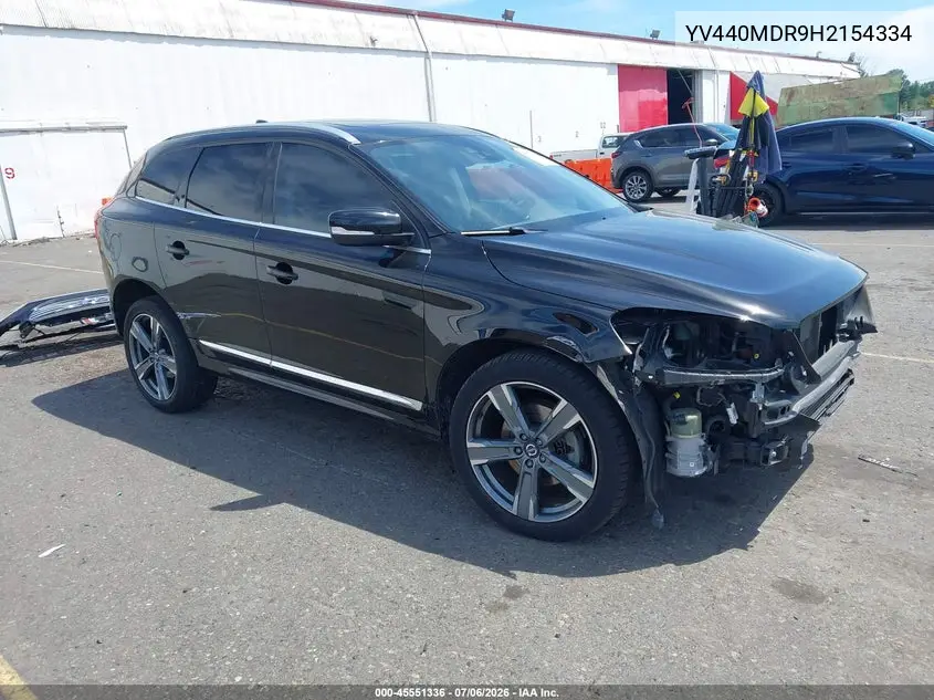 2017 Volvo Xc60 T5 Dynamic VIN: YV440MDR9H2154334 Lot: 45551336