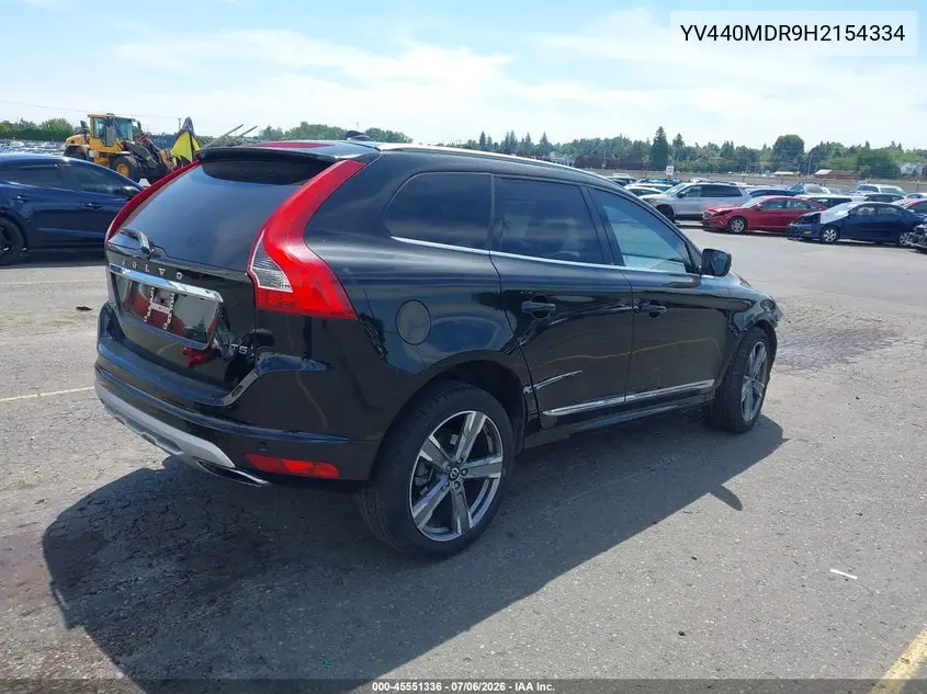 2017 Volvo Xc60 T5 Dynamic VIN: YV440MDR9H2154334 Lot: 45551336