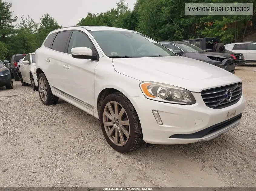 2017 Volvo Xc60 T5 Inscription VIN: YV440MRU9H2136302 Lot: 45554034