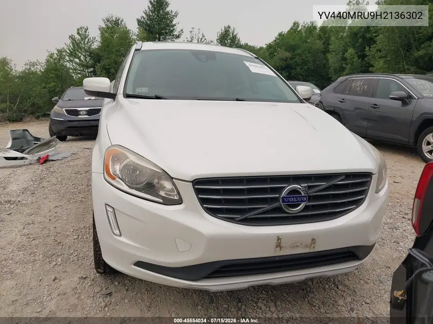 2017 Volvo Xc60 T5 Inscription VIN: YV440MRU9H2136302 Lot: 45554034