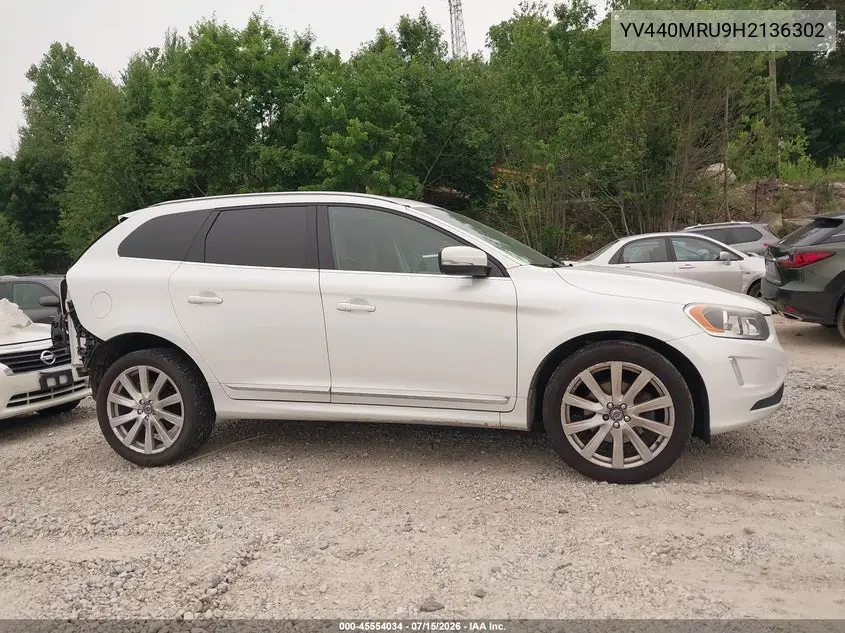 2017 Volvo Xc60 T5 Inscription VIN: YV440MRU9H2136302 Lot: 45554034